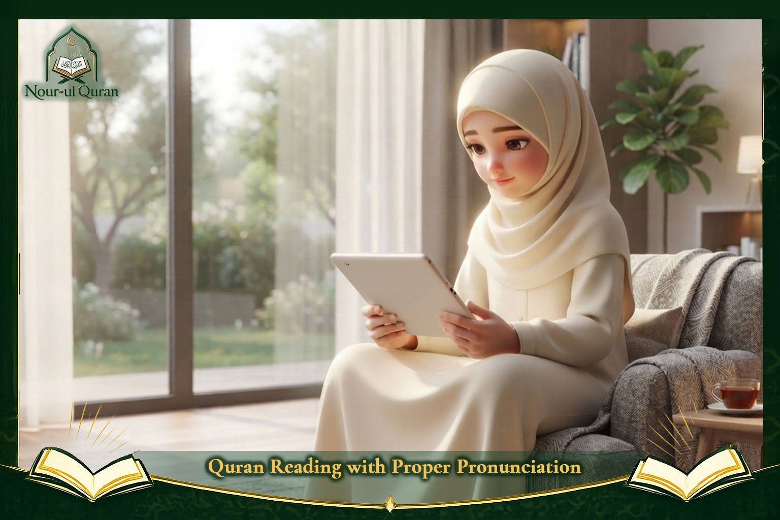 Quran Reading with Proper Pronunciation